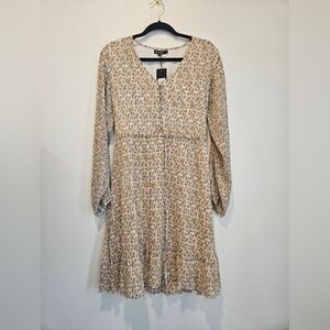 Floral Long Sleeve Dress